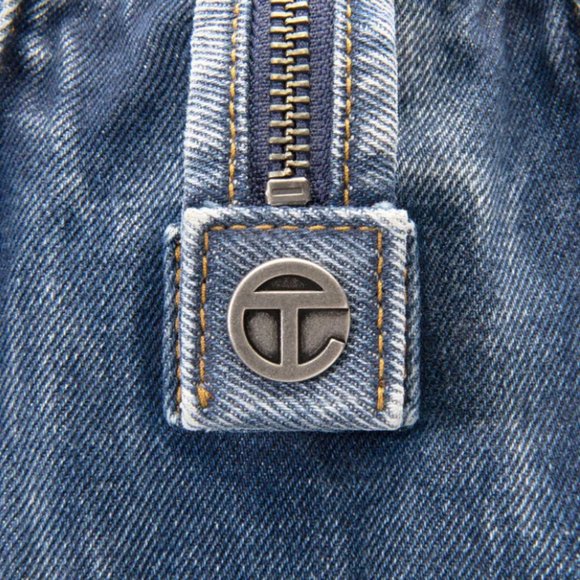 Telfar Large Denim Shopper - Blue - Picture 6 of 7